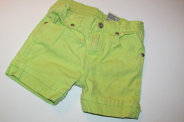 Faded Glory unisex SHORTS 18M beige 5 pockets belt loops zip button (L-4) - $1.98