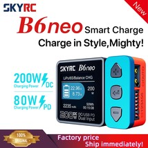 2023 SkyRC B6neo Smart Charger DC 200W PD 80W Battery Balance SK-100198 B6 neo - £33.84 GBP