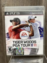 Tiger Woods PGA Tour 11 Sony Playstation 3 PS3 ~ Fast Free Shipping! - £6.21 GBP
