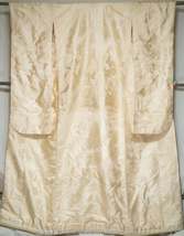 Off White Uchikake with Cranes &amp; Plum Blossoms - Vintage Very Soft Silk Women&#39;s  - £279.77 GBP