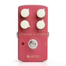 JOYO JF-39 Deluxe Crunch Overdrive Guitar Pedal Effect True Bypass Red - $39.90