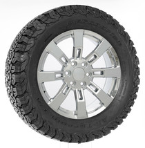 GMC 20&quot; Chrome Eight Spoke Replica Wheels BFG Tires 2000-18 Sierra Yukon Denali - £2,242.87 GBP