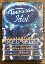 American Idol Collectible Card Game Based On Season 3 - £6.75 GBP