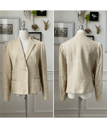 Vintage 70s Jean Nicole Natural Nubby Blazer M - $39.68 CAD