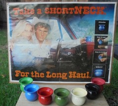 2- &quot;SHORTNECK&quot; SPITTOONS YOUR CHOICE OF 7 DIFFERENT COLORS-NEW - $13.19