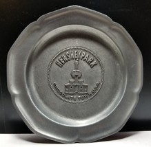 Hersheypark Chocolate Town USA 1982 PEWTER Wall Plate Superb Heritage Collection - £9.74 GBP