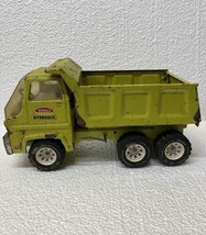RARE Vintage 1970 Tonka Toys Lime Green Gas Hydraulic Dump Truck #2585  ... - $118.79