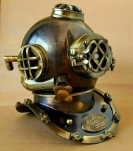 Scuba Deep SCA Antique Divers Antik Helm Geschenk Taucherhelm US Navy Geschenk - $200.60