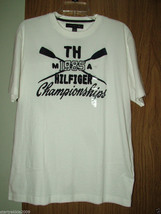 Tommy Hilfiger Cotton, Logo Men’s Tshirt, White, Sz.X-Large. NWT.100% Au... - £20.77 GBP