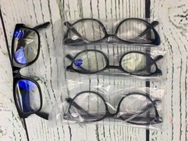 4 Pack Reading Glasses Readers for Women Men Anti Glare 1 Pair Foldable - £15.25 GBP