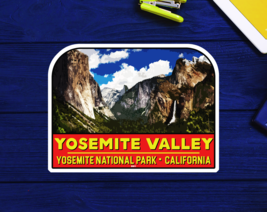 Yosemite National Park El Capitan Valley Decal Sticker California 3 5/8&quot; x 2 3/4 - £4.10 GBP