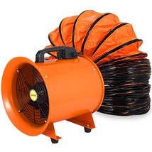 VEVOR Utility Blower Fan, 12 Inches, High Velocity Ventilator, Portable ... - $313.99
