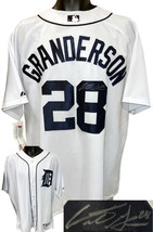 Curtis Granderson signed Detroit Tigers OFC MLB Majestic Authentic Jerse... - $198.95