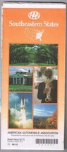 AAA Road Map Southeastern States 1996 - £6.31 GBP
