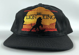 The Lion King Snapback Hat Disney Store Made in USA Black &#39;Remember Who You Are&#39; - $59.39
