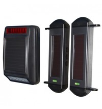 Siren &amp; Beams (fully solar powered) Wireless Perimeter Alarm System - $427.50