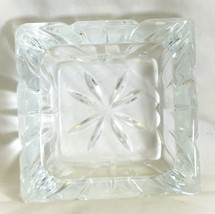 Cristal d’Arques France Lead Crystal Glass Square Ashtray 5-1/2&quot; - $44.55