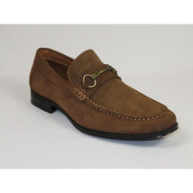 Men's Shoes Steve Madden Soft Suede Leather upper Slip on GADDIS Tobacco Tan image 8