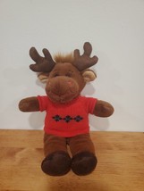Build A Bear Moose Plush Mini Small 10 Inch Christmas - £9.36 GBP