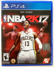 NBA 2K17 Sony PlayStation 4 PS4 2016 Video Game Basketball michael b jordan - £14.69 GBP