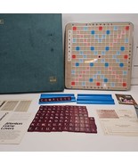 Vintage 1976 Scrabble Deluxe Turntable Edition Rotating Board Game - $658.66 MXN