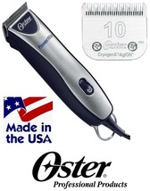 Oster A5 POWERMAX Pro 2 Speed Clipper&amp;CryogenX 10 Blade*Pet Dog Grooming*Quiet - £109.97 GBP