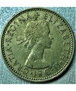GREAT BRITAIN ONE SHILLING COIN 1954 - $4.50