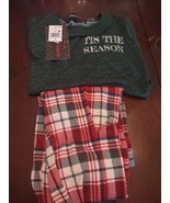 Merry Lane Size Medium Christmas Plaid Pajama Family Set kids - $24.63