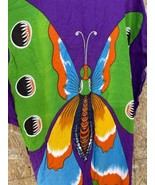 Bohemian Butterfly Boho Swimwear Coverup Multicolor one Size Double side... - £11.66 GBP