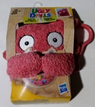 Hasbro Ugly Dolls Moxy To-Go Stuffed Plush Toy 5&quot; Clip On Pink - £3.09 GBP