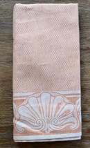 SDH Adobe Clay Shell &amp; Scroll Pattern Italian Cotton Linen Large Kitchen... - £11.95 GBP