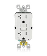 Leviton AFTR2-W 20-Amp, 120-Volt SmartlockPro Outlet Branch Circuit Arc-... - $56.58 CAD