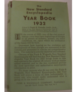 The New Standard Encyclopedia Year Book 1932. Edited by Frank H. Vizetel... - £11.76 GBP