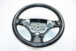 06-07 MAZDA SPPED 6 MS6 BLACK LEATHER STEERING WHEEL Y8787 - £70.50 GBP