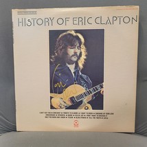 Eric Clapton signed lp History of Eric Clapton, Original, Vintage, Great... - $3,097.21 MXN