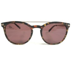 GANT Sonnenbrille GA7061 52E Braune Landschildkröte Gold Rahmen mit Rote... - $65.09