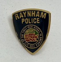 Raynham Massachusetts Police Department Law Enforcement Enamel Lapel Hat... - $14.95