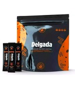 Delgada Premium Instant Coffee with Ganoderma Lucidum Mushroom, Pack of 25 - $47.01 CAD