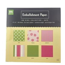 Making Memories Scrapbook Embellishment Paper Kid Collection Kate 48 6x6... - $510.43 MXN
