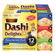 Inaba Dashi Delight Tuna Flavored Variety Pack Cat Food Topping - Grain-... - £21.01 GBP+