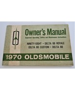 1970 Oldsmobile Ninety-Eight Delta 88 Royale Custom Owner&#39;s Manual Vtg. - $20.55 CAD