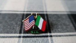 American Italian Flag GIC Lapel Pin 2.6cm - $8.91