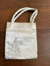 Gray bag New With Thread work Embroidery - $19.98