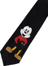 1 Mickey Mouse Disney Pose Handsome RED SHIRT Necktie - $19.99