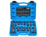 Lug Nut Master Key Set: 16-Piece Removal Kit - $80.23