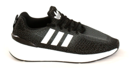 Adidas Swift Run 22 Black &amp; White Running Shoes Men&#39;s Size 8.5 - £74.94 GBP