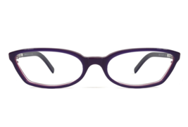 Emporio Armani Eyeglasses Frames 683 702 Shiny Purple Cat Eye Full Rim 5... - $59.39