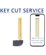 KEY CUT +  Toyota 2016 - 2023 Emergency Uncut Blade Insert Replacment TOY51 - $18.69