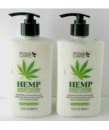 Lot 2 Pure Hemp Seed Oil Body Lotion Moisturizing Pump Bottle 13.5oz - $8.90