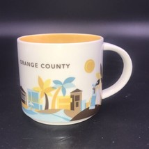 2015 Orange County Starbucks Coffee Mug You Are Here Series 16 oz. 3.5&quot; tall - £11.08 GBP
